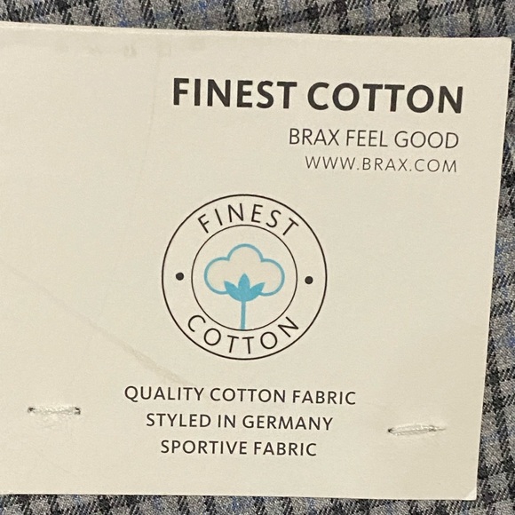 NWT Men’s Brax Chuck Modern Fit Cotton Casual Pants Size 40x32 - Picture 14 of 16